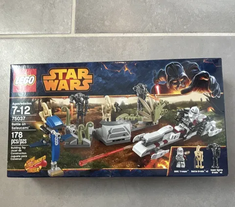 LEGO Star Wars 75037 Battle on Saleucami Spring-Loaded Shooter 178 pcs 7-12