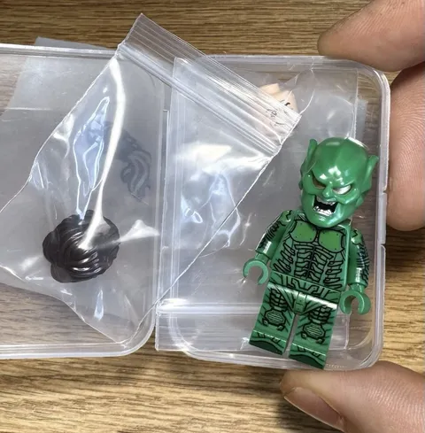 Lego Custom Marvel Minifigure Green Goblin Metallic Spider-Man Brick Bangers