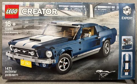 NEW! SEALED! LEGO 10265 Ford Mustang Expert Building Set 1471 Pieces