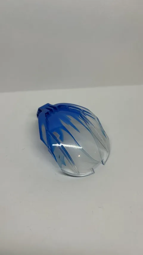 LEGO Bionicle - 41671 - Bohrok - Windscreen - 4x5x7 - Blue and Clear