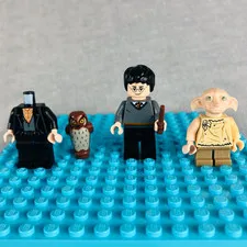 LEGO Harry Potter Lot of minifigs Dobby Elf  Gryffindor Fenrir Greyback body Owl