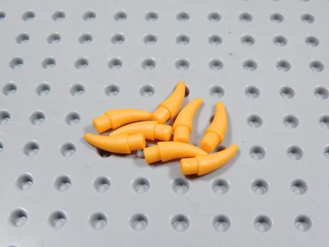 LEGO Lot of 8 Orange Small Barbs Horns Weapon Minifig BL