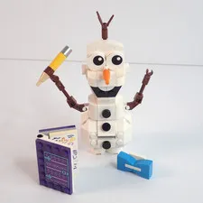 LEGO Disney Princess: Olaf (41169) Complete Build NO Box/Instructions