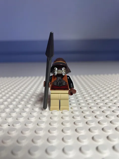 Lego Lando Calrissian - Skiff Guard Minifigure Star Wars 9496 CRACKED