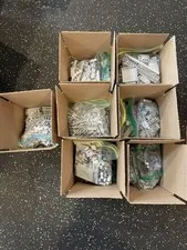 LEGO 1 LB Light Gray Bulk Lot Bricks Used 7 Available