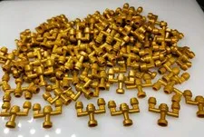 NEW LEGO® 100 Pearl Gold Minifig Utensil Candlestick Candelabra