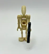 LEGO Star Wars Battle Droid Tan Minifigure w/ Blaster Genuine LEGO