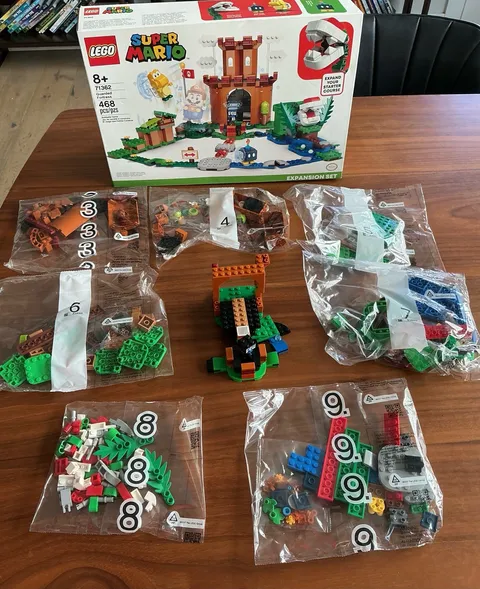 LEGO Super Mario: Guarded Fortress Expansion Set # 71362: Bags 3-9