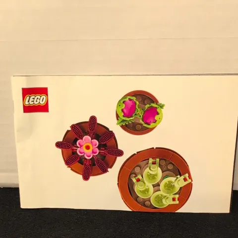 LEGO Botanicals Tiny Plants 10329 Instruction Manual Booklet 2024 EN/FR/ES