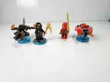 LEGO Dimensions Ninjago Kai Cole Team Pack Blade Bike Boulder Bomber 71207