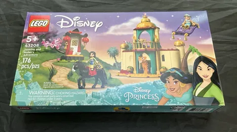 LEGO Disney Princess: Jasmine and Mulan's Adventure (43208) 🔥SEALED/RETIRED🔥