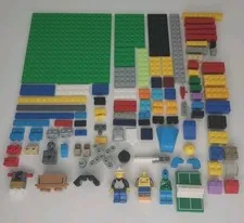 LEGO Lot Random Unique  Building Pieces Parts Lot of 82 pieces See Pictures 