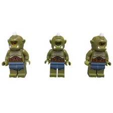 LEGO Minifigures Series 9 Cyclops One Eyed Giant Troll Set of 3