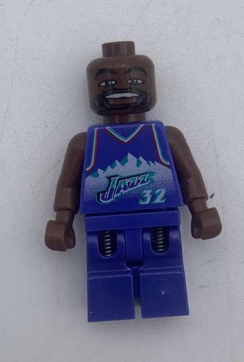 LEGO Karl Malone minifigure NBA Utah Jazz 3564 NBA Collectors #5