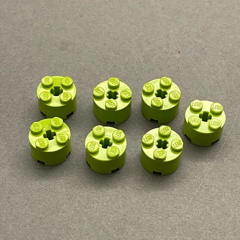 Lego 6143 Lime Green Replacement Parts Pieces Lot of 7