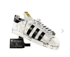 LEGO 10282 Adidas Originals Superstar Sneaker Building Set Display Collectible