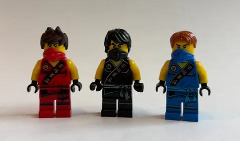 Lego Ninjago Tournament of Elements Minifigures lot kai jay cole robe rare cmf
