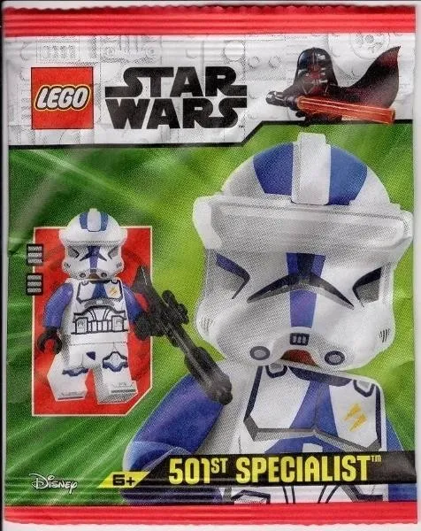 LEGO Star Wars 501st Specialist Trooper Minifigure paper bag Set 912407