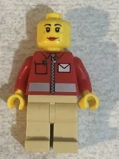 Red Lips Lego Mini figure Action Figure Toy Minifig L1