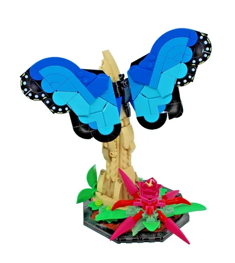 LEGO IDEAS Blue Morpho Butterfly Honeybee Set 21342 RETIRED *READ - INCOMPLETE*