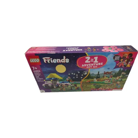 NISB Lego 66806 Friends 2 in 1 adventure gift set Explore outdoor Legos ages 7+