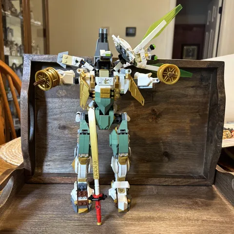 LEGO NINJAGO Lloyd's Titan Mech (70676) Mech Only INCOMPLETE See Pictures