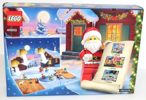 LEGO 60352 City (2022) Advent Calendar Building Set  Sealed but Damaged Box