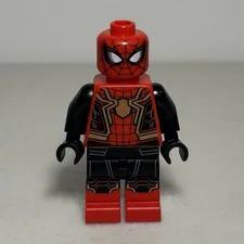 LEGO Spider-Man Minifigure Red & Black Suit Super Heroes Age 6+