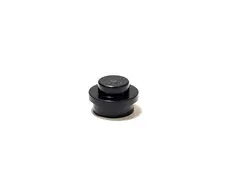 LEGO Parts & Pieces: PLATE 1X1 ROUND - Black Element 614126 ✨Brand New! 100 Pcs.