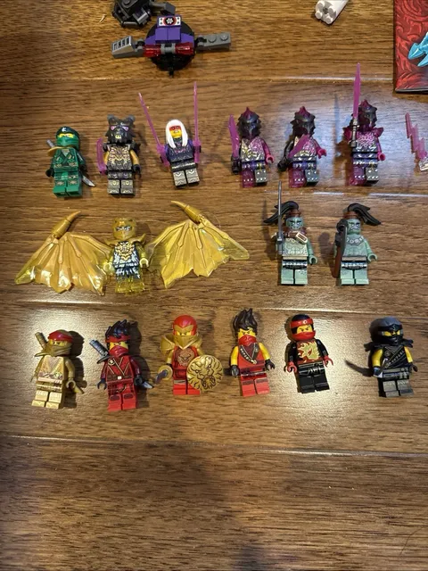 Ninjago Mini figure Lot, Chrystal King Figures, Complete Set 71731