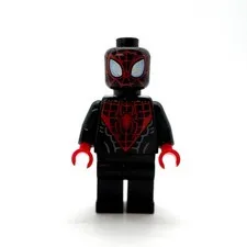 LEGO Spider-Man Miles Morales Minifigure sh190 Marvel Super Heroes 76036