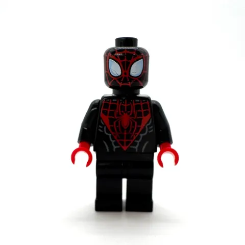 LEGO Spider-Man Miles Morales Minifigure sh190 Marvel Super Heroes 76036