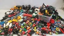 Huge LEGO Vehicle Lot Parts Bases Cars Trucks Bulk Mixed Assorted Sets 16+ Lbs