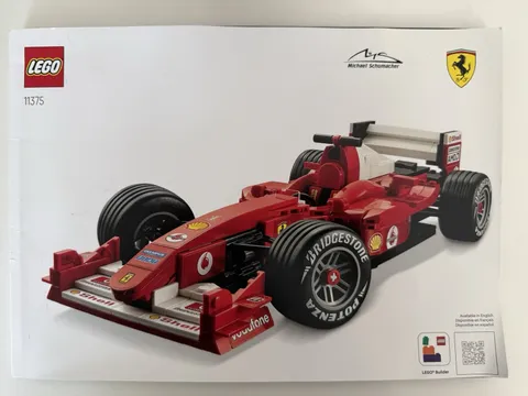 Lego Icons Ferrari F2004 & Michael Schumacher Instructions Manual