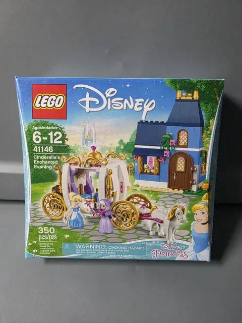 LEGO Disney Princess 41146 Cinderella's Enchanted Evening - NEW - SEALED 350 pcs