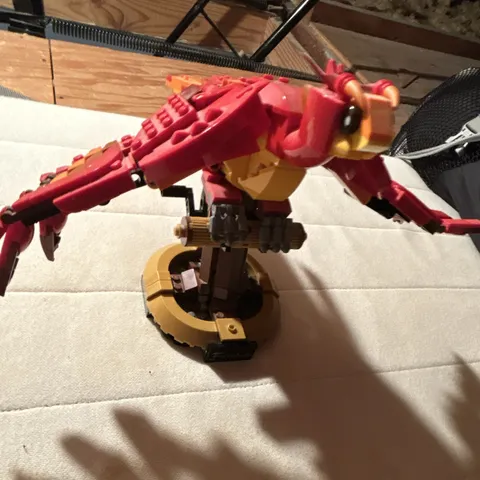 LEGO Fawkes Phoenix Harry Potter LEGO complete without MINIFIGURES