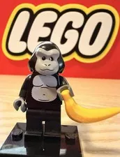 Lego CMF Series 3 Gorilla Suit Guy Minifigure With Accessory
