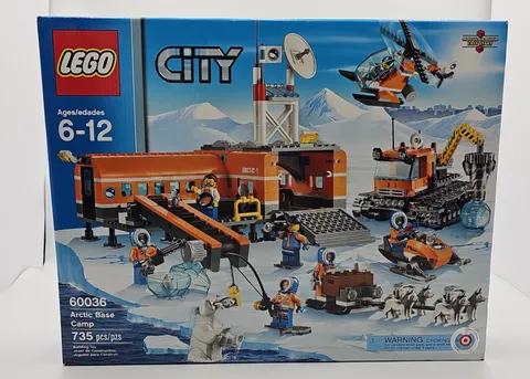❄️🚁LEGO City Arctic Base Camp 60036 Retired New Factory Sealed NIB Rare Set