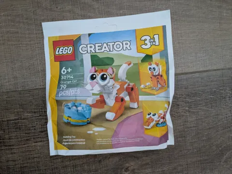 LEGO Creator 3 in 1 30714 Orange Cat Exclusive sealed bag ship worldwide NEW