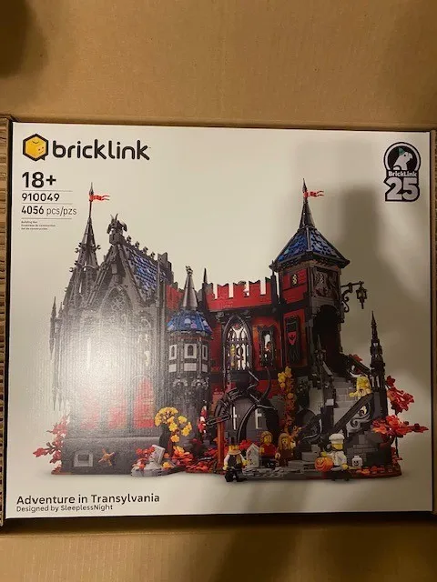 NEW SEALED Adventure in Transylvania 910049 Lego BrickLink Designer Program