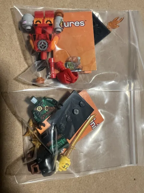 LEGO CMF Series 29 Bionicle Cosplayer Toa Tahu Mysterious Ronin Lloyd Set FS