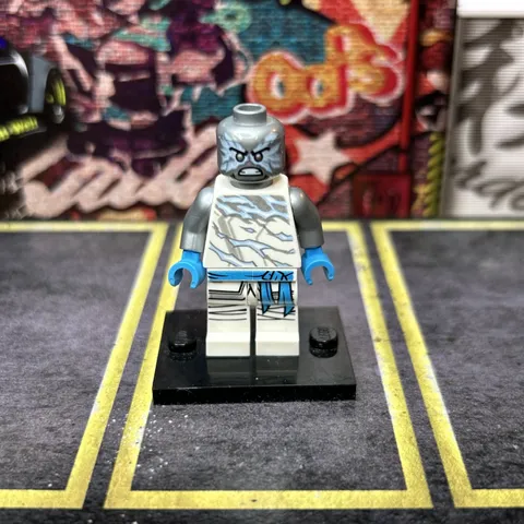 LEGO Ninjago Zane Forbidden Spinjitzu Minifigure Genuine Figure No Helmet