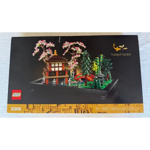 LEGO Icons Tranquil Garden Building Set - Detailed Japanese Zen Garden (SEALED)