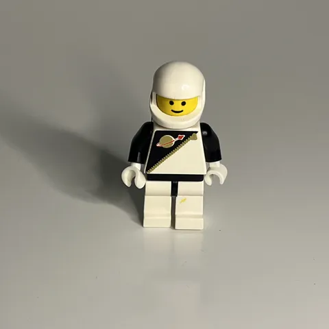 LEGO Spaceman Minifigure Space Police 1 Black & White Suit sp036 Classic w/tank