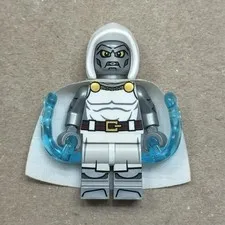 LEGO Marvel comics pad custom Dr. Doom God Emperor white minifigure Secret Wars
