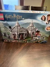 LEGO Harry Potter Hagrid’s Hut: Buckbeak’s Rescue 75947 complete.  Light Brick