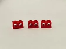 Lego 32000 Red Replacement Add-on Pieces Parts Lot of 3