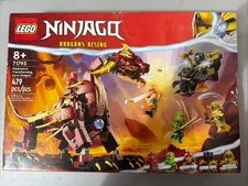 Retired Lego Ninjago Heatwave Transforming Lava Dragon (71793) - Sealed Box DMG