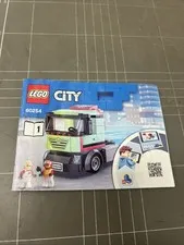 VINTAGE TOY LEGO MANUAL INSTRUCTIONS BOOKLET ART CITY 60254
