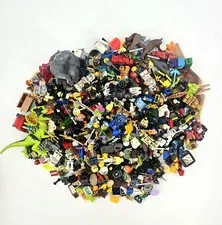 LEGO 120+ Minifigure Lot Star Wars Marvel DC Ninjago Minecraft Harry Potter